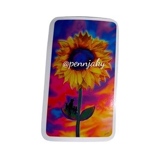 SUNFLOWER lovers sticker for water bottles laptops cards crafts laptop etc